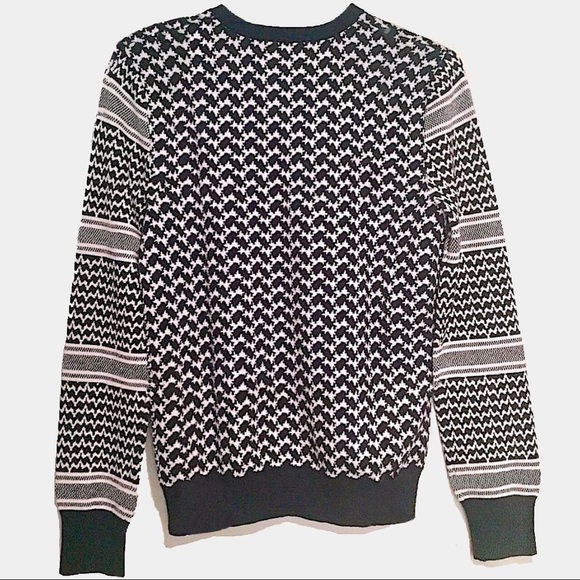 EQUIPMENT Shane Houndstooth Cashmere Sweater - Picture 2 of 7